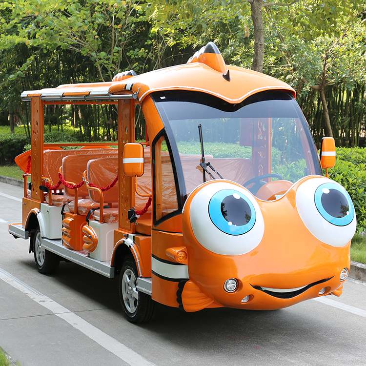 electric customized shuttle bus