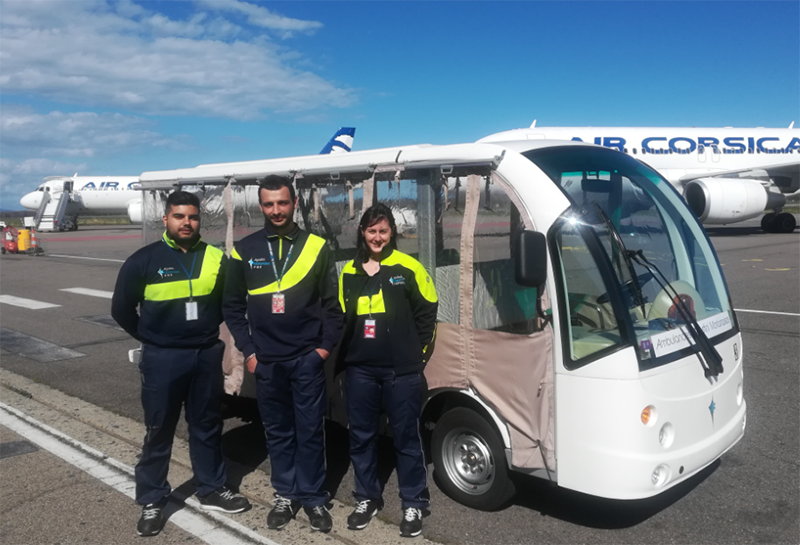 electric shuttle bus